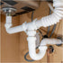 Q21125 Plastic End Outlet Tee, 1-1/2 Inch White for Tubular Drain Applications