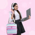 Ytonet Zipper Binder 3 Ring, 3 Inch Binder with Zipper, Fits 15.6 in Laptop, 600 Page Multi-Pocket Organizer