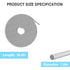 Backer Rod Caulk Saver for Gaps and Joint Concrete Filling, EPDM Rubber Backing Rod Joint Filler (1/2" Diameter x 16.4' Length, Gray)