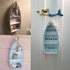Sailboat Wooden Shelf Small Nautical Sail Boat Decor Coastal Beach Themed Ornaments for Home Bathroom Room Bedroom (C)