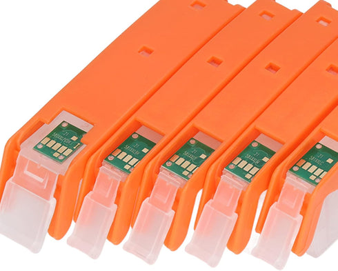 Empty Refillable Printer Ink Cartridge with Permanent Chip for PIXMA TS702 TR7520 TR8520 TR8620 Printers