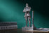 King's Guard Knight Pen Stand Statue - 9.45 Inches Silver Office Desk Organizer for Men, Top Collection Gift