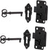 2pcs Toolbox DOITOOL Latches Jewelry Kit Small Storage Cabinet Small Storage Bench Retro Furniture Vintage Furniture
