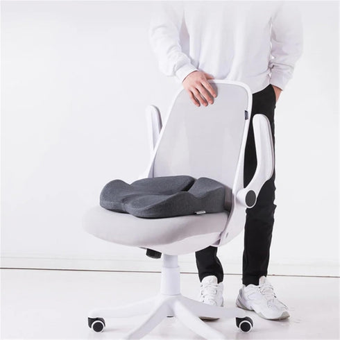 Generic Tailbone Memory Foam Seat Cushion Non Slip Orthopedic Prostate Cushion for Sciaticaback Pain Relief Comfort