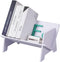 Desktop Small Bookshelf Organizer, Mini Bookcase Desk Storage for Office Home, Magazine Holder CD Rack