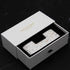 PARTSPOWER Cement Business Card Holder for Desktop, Horizontal Name Card Display Organizer, Business Gift Accessory