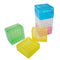2in 25 Well PP Cryogenic Boxes, Microtube Storage Box, Tube Laboratory Storage Freezer Boxes, 5 Pcs