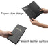 12 Pack Lyellfe Restaurant Check Presenters, Guest Check Card Holder, PVC Leather Check Presenters for Servers, Black