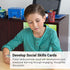 Really Good Stuff Social Skills Discussion Cards, Set of 20 for Kids - Social Emotional Learning Activities