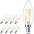 Bulb Dimmable 2700K E12 Bulb 60W B11 Bulb Bulbs, 600LM, 120V, 8 Pack Cotanic LED Candelabra Soft Warm White, Small Base