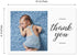 50 4" 6" SBLABELS Personalized Photo Script Thank You Postcards / Custom Appreciation Classic Mailing Postcards / x