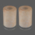 2 Pack 1-5/8-Inch G0077 Tawny Linen Frosted Glass Shade, Cylinder Light Fixture Replacement Globe or Cover with Fitter