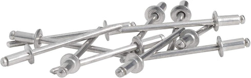 Arrow RSA1/8IP Short Aluminum Pop Rivets, 1/8-Inch, 100-Pack for Metal, Fabric, Leather, Auto Repair