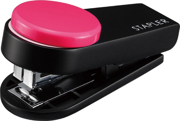 Max HD-10XS/P Portable Stapler, Color Gimmick, 10 Pieces, Pink