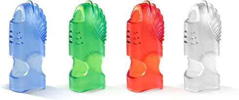 Lee Tippi Micro Gel Fingertip Grips, Assorted, Size 5 Small, 10 Pack (S61050)