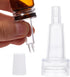 Beaupretty 100Pcs Glass Dropper Cap for Eye Dropper Bottle, Serum Vial, Trumpet Cap, Travel Test Sample Perfume