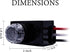 Dusk to Dawn Sensor Photoelectric Switch Wire-in photocell Sensor Post Eye Light Control IP65 Waterproof Photocell for Outdoor Lights