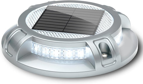 SIEDiNLAR Solar Driveway Lights Outdoor 4 Modes 40 LEDs Deck Driveway Markers