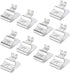 10PCS Replacement Belt Clip Hook Kit, Stainless Steel Drill Tool Clips with Screws for Dewalt 20V Power Tools