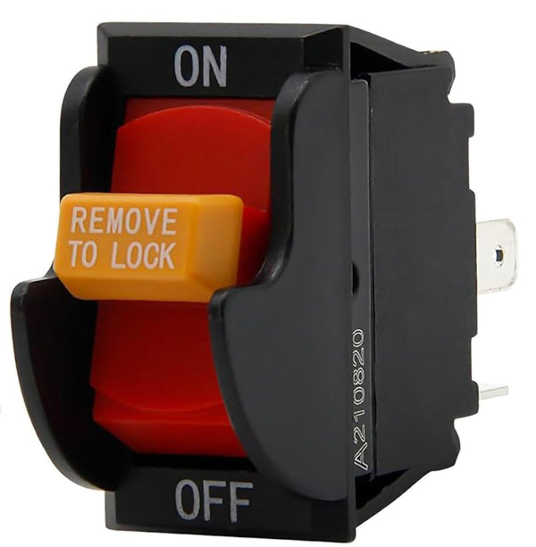 SW7B On-Off Toggle Switch 2 Prong, Replacement for Delta, Ryobi 46023, for Power Tools