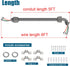 6FT 1/2" 310AWG 90 Non-Metallic Liquid-Tight Conduit Kit, Pre-Wired Electrical Whip with THHN Copper Wires