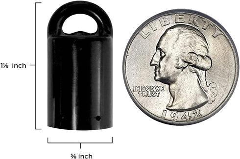 MagnetPAL Heavy-Duty Neodymium Anti-Rust Magnet, Magnetic Stud Finder, Hide-A-Key, Tool Holder & Retrieval, Most Powerful Magnet 12lb Pull, Indoor or Outdoor Multi Use Tools, Quick Release Keys Black by MagnetPAL