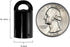 MagnetPAL Heavy-Duty Neodymium Anti-Rust Magnet, Magnetic Stud Finder, Hide-A-Key, Tool Holder & Retrieval, Most Powerful Magnet 12lb Pull, Indoor or Outdoor Multi Use Tools, Quick Release Keys Black by MagnetPAL