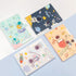 Cute File Folder - 5 Pockets - Astronauts Universe Space Rocket A4 Accordion Expanding Organizer (Blue)