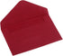 PATIKIL Mini Envelopes, 20 Pack Small Gift Card Holders for Business Invitations, Red for Weddings