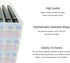 FASTRYF 8Pack Craft Organizers and Storage, Pencil, Crayon, Marker, Pen Organizer, Pen Holder, Pen Tray Storage