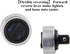 Reversible Thumbwheel Ratchet Wrench 1/4" Drive, Palm Finger Ratchet Wrench