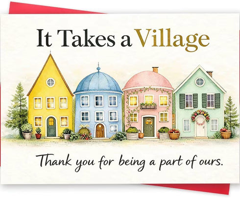 FANCYLUCKY Thank You Card Gifts for Teacher, Funny Teacher Appreciation Card from School