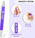 Qilery 200 Pcs Breast Cancer Pens Bulk - Pink Ribbon Retractable Ballpoint Pens for Charity Events