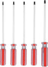 T15 T20 T25 T27 T30 Torx Screwdriver Set, 6inch Magnetic Driver Star Bit for Computer Repairing