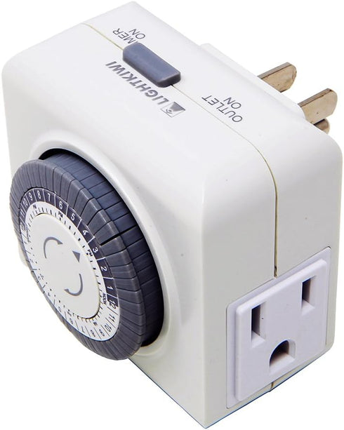 Q6914 Mechanical Timer for Low Voltage Landscape Lighting Transformer