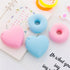 Blue Tape Dispenser with Heart Shape Organizer, Invisible Tape Cutter for School Office