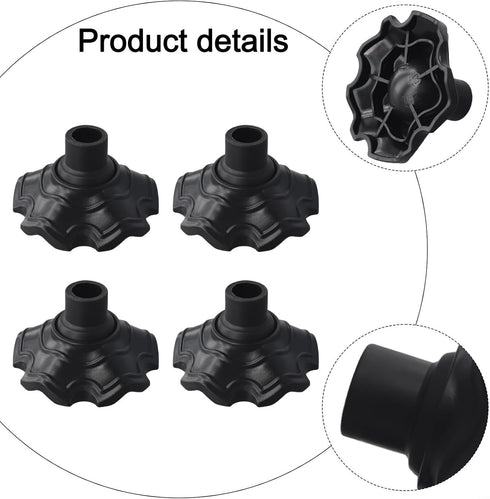 Cloudpower 4 Lawn(13mm) Camping Chair Foot Pads Anti Sink for STABILIZER Pieces Chair-Foot Cover Furniture Floor
