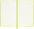 Moleskine Classic Notebook, Hard Cover, Pocket (3.5" x 5.5"), Plain/Blank, Lemon Green, 192 Pages