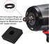 (12 Sets) 3/8" Impact Retaining Ring Clip with O-Ring for Milwaukee Electric/Pneumatic Wrench