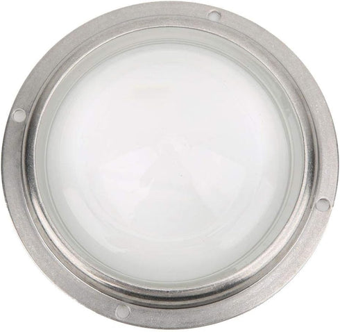 100mm/3.94in 60 20-200W -30~200 Walfront High Power LED Condenser Lens Beam Angle Optical Glass Aspheric Design