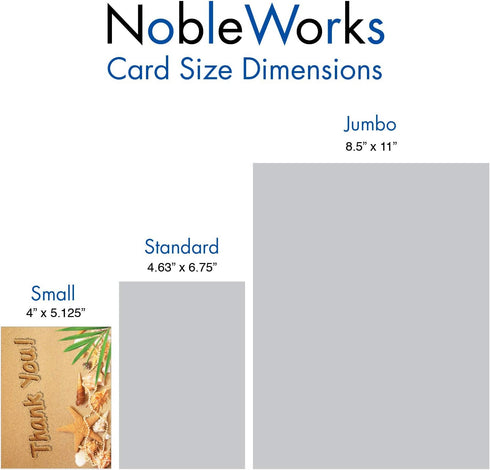The Best Card Company 20 Boxed Thank You Cards (4 x 5.12 Inch) - Assorted Stationery Set (10 Designs, 2 Each)