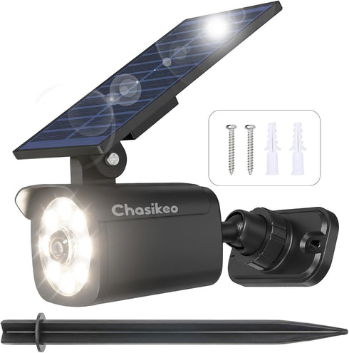 Solar Motion Light Outdoor, Solar Spotlight with Motion Sensor, IP67 Waterproof Solar