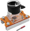 Wood Router Slotting Locator, 2 in 1 Wood Palm Router Base Router