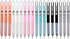 Linbsunne Ballpoint Pens, 18 pcs Medium Point 1mm Black Ink Work Pen with Super Soft Grip for Office