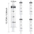 30ml Syringe with Blunt Needle Tip 1.5 Inches, Set of 5 for Essential Oil Filling, Measuring and Dispensing