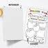 Hongshan Thank You Card for Teacher,Fill in the Blanks,Funny Appreciation Card Gift,Teacher Thank You Gifts Card from