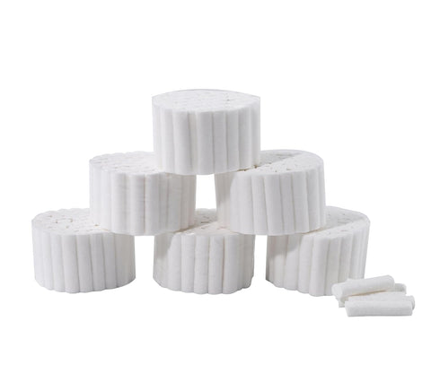 BIVIPO 1000PCS Dental Gauze Rolls Cottons Pads Oral Care for Kids and Adults