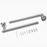 HITSLAM Chrome 25.7 Inch Towel Bar for Bathroom, SUS304 Stainless Steel Bathroom Towel Rack Wall Mounted, Modern Home Decor Bath Towel Holder with Hardware Accessories by HITSLAM