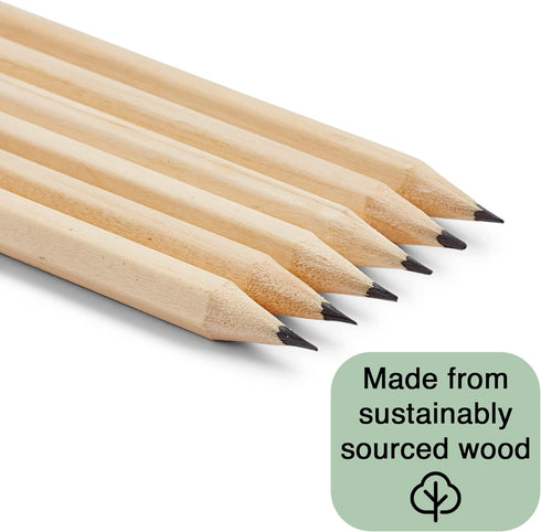 Morgan's Direct Half Pencils HB, Small Size - Pack of 144