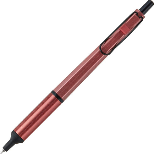 Uni Jetstream EDGE 0.38mm Oil-based Ballpoint Pen Berry Pink Body + 10 Black Refills, Sticky Notes Value Set